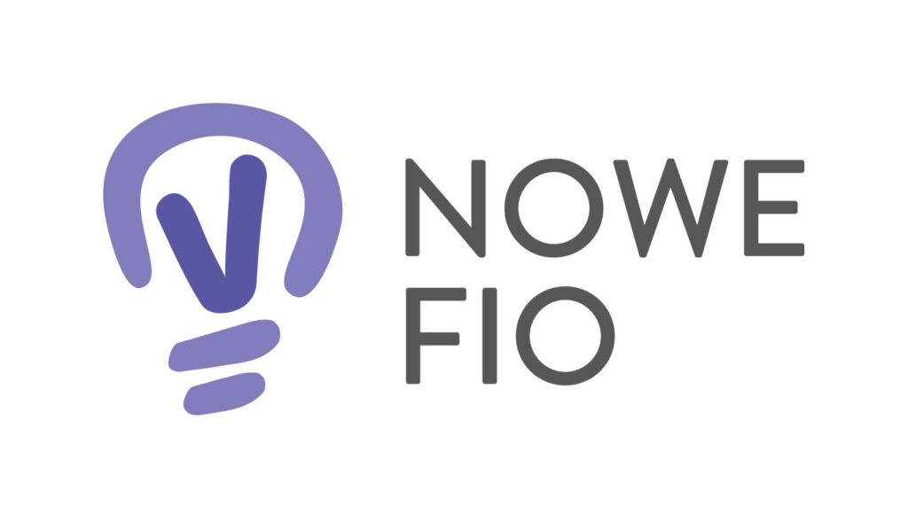 Logo programu "NOWE FIO"